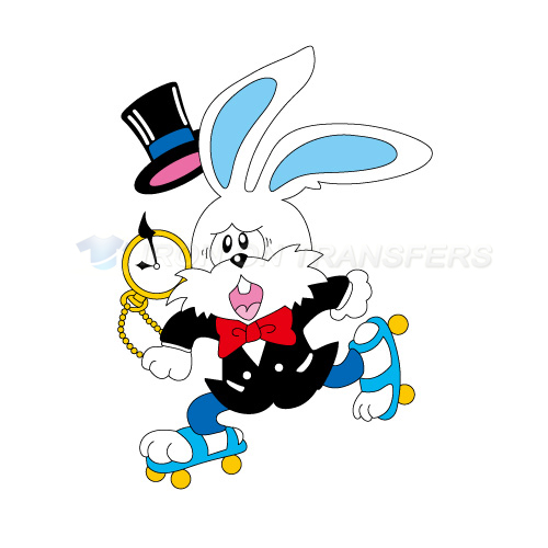 Rabbit Iron-on Stickers (Heat Transfers)NO.8906